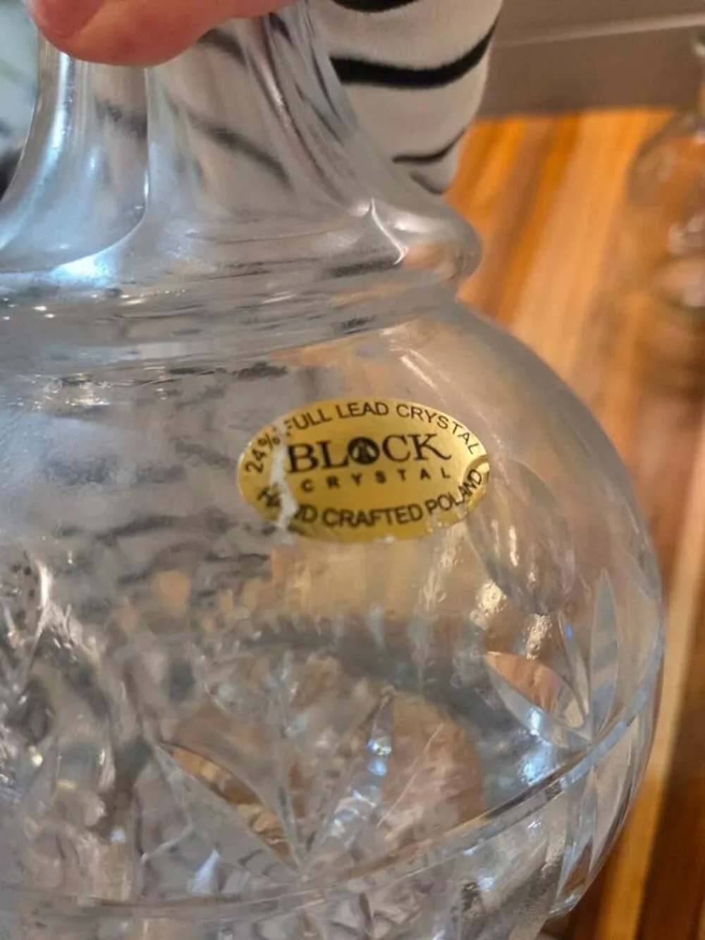 3 decanters or bottles